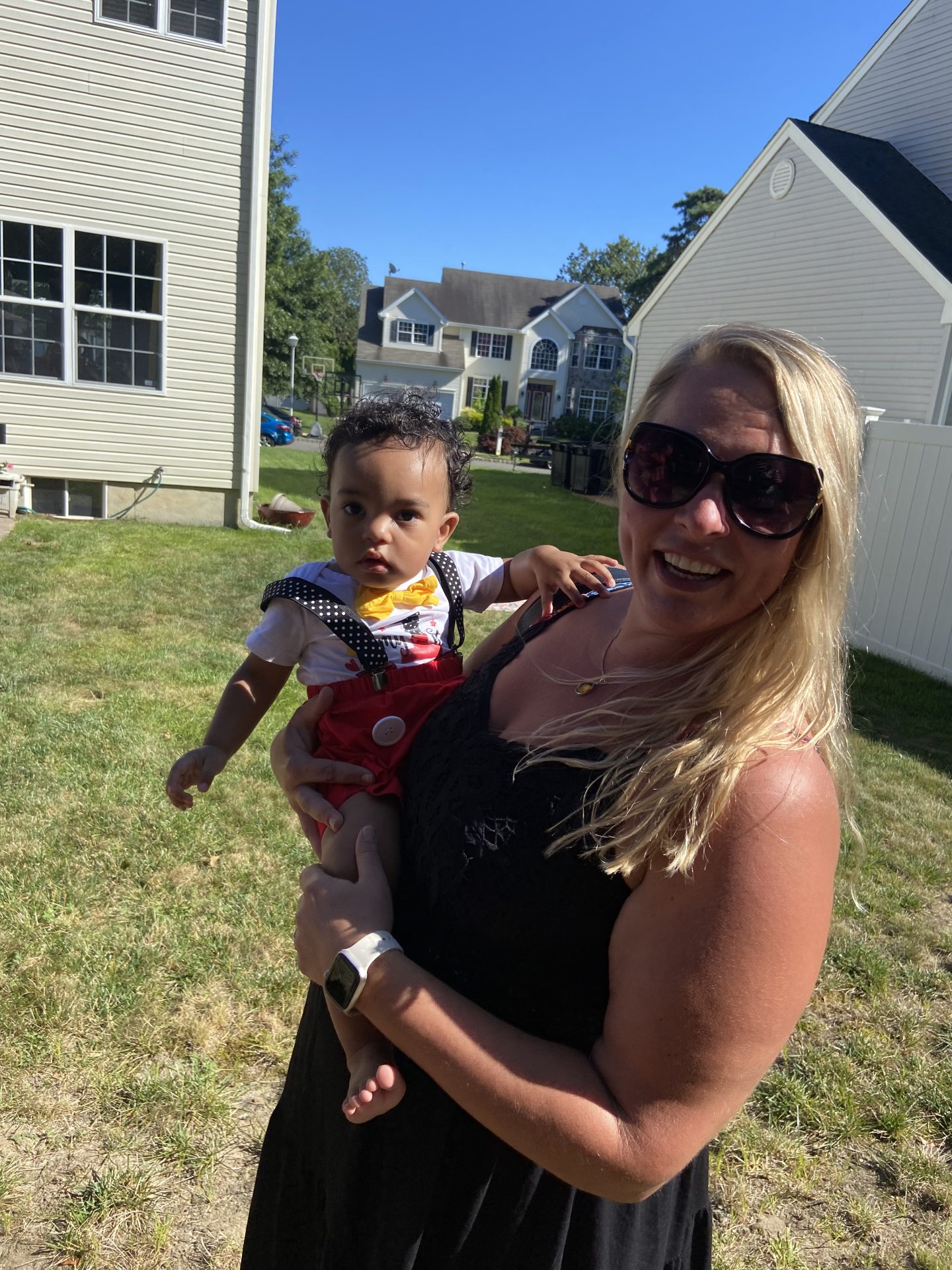 Jessica and Cyrus Sprague on his first birthday ❤️