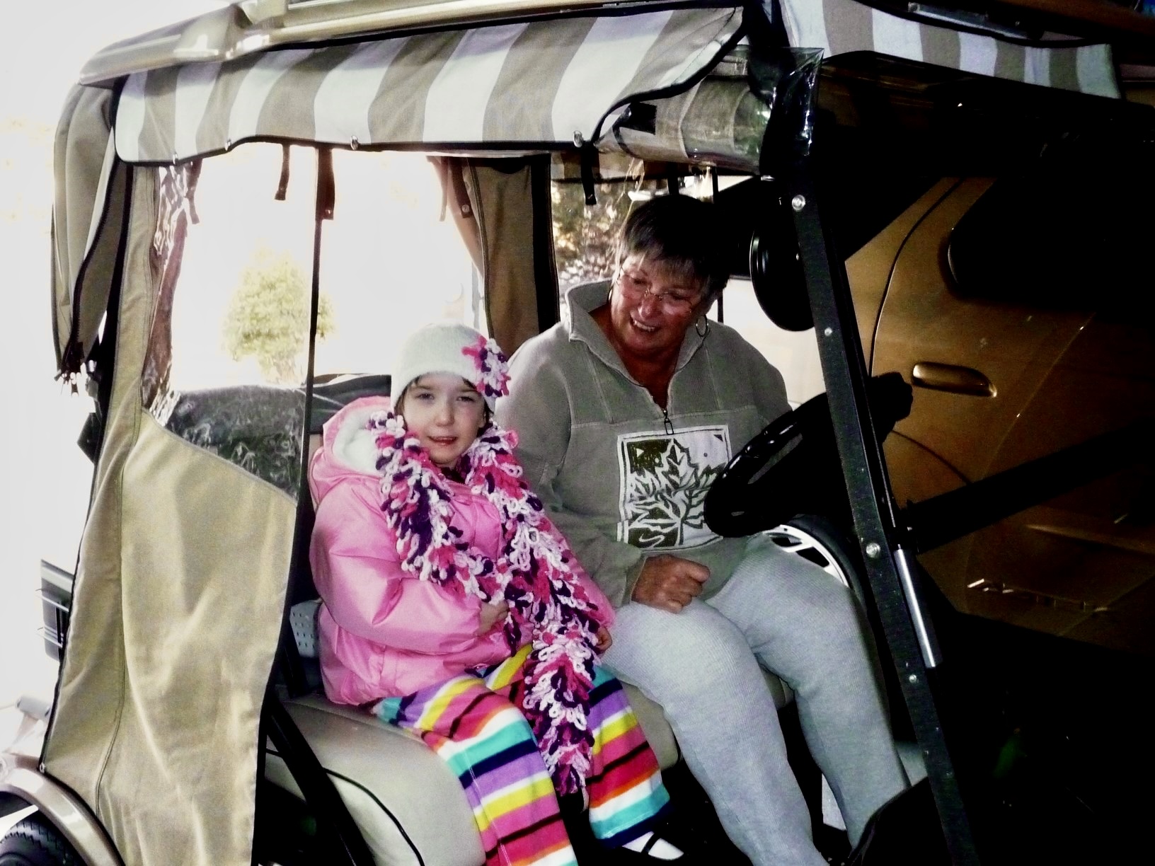 Golf Carting with Trinity