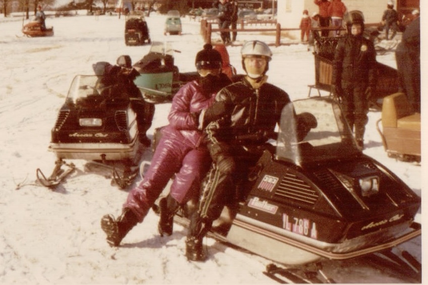 Snowmobiling