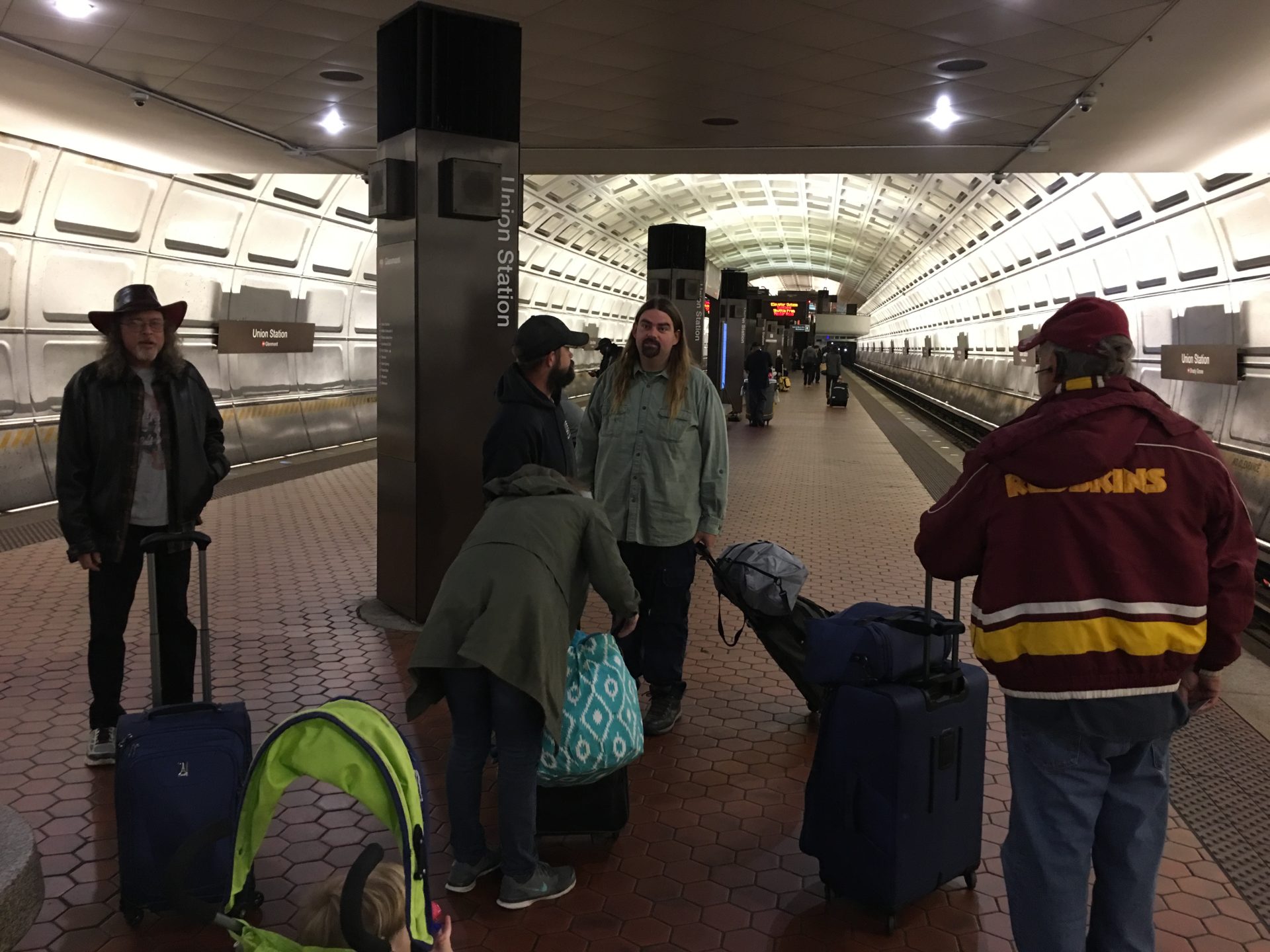 Troy with Cheryl Lynn’s family in Washington DC fall of 2017.  We had a blast!