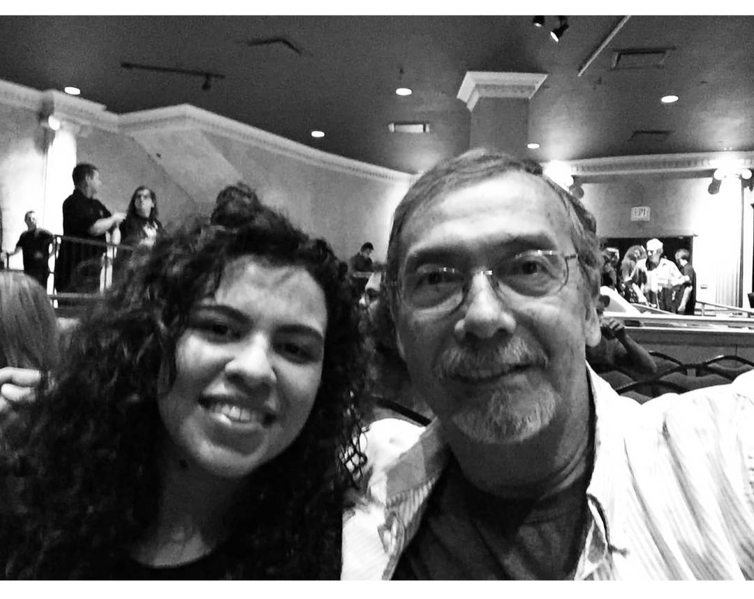 This was when we went to see Joe Satriani. I will always remember your selfless and kind ways. Your sister is correct when she said to count yourself fortunate if we were someone in your life. My heart breaks with your family, they will be in my prayers. Until we see you again viejo. Rest easy.