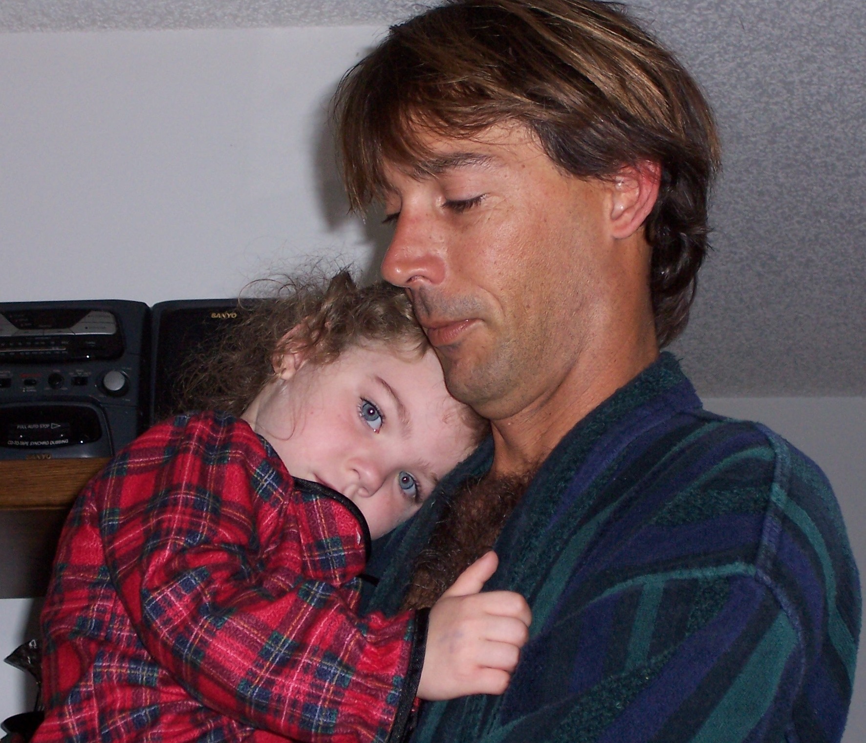Allison and Daddy.