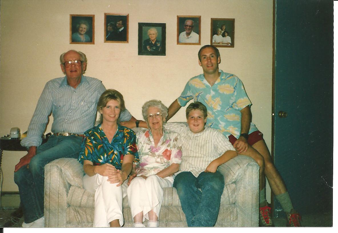 Dave Chris and Darlena with Ruby and Gordy