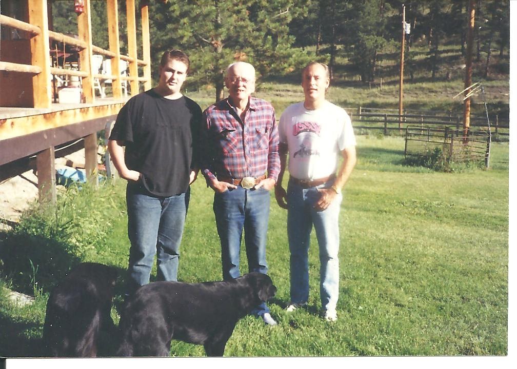 Gordy Dave and Chris in Montana