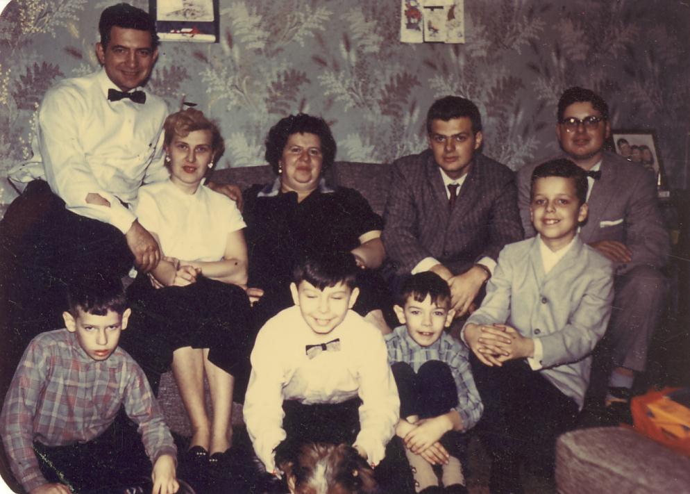 A look into the past. with a picture of the Baldwin/Dorosh family.  Pictured are my parents and siblings,  Billy, Michael, Quentin and their mother Mary.    Daniel was not born yet and Gerald was not present at the time.   The pictured Baldwins and my parents are no longer with us. May they rest in peace.