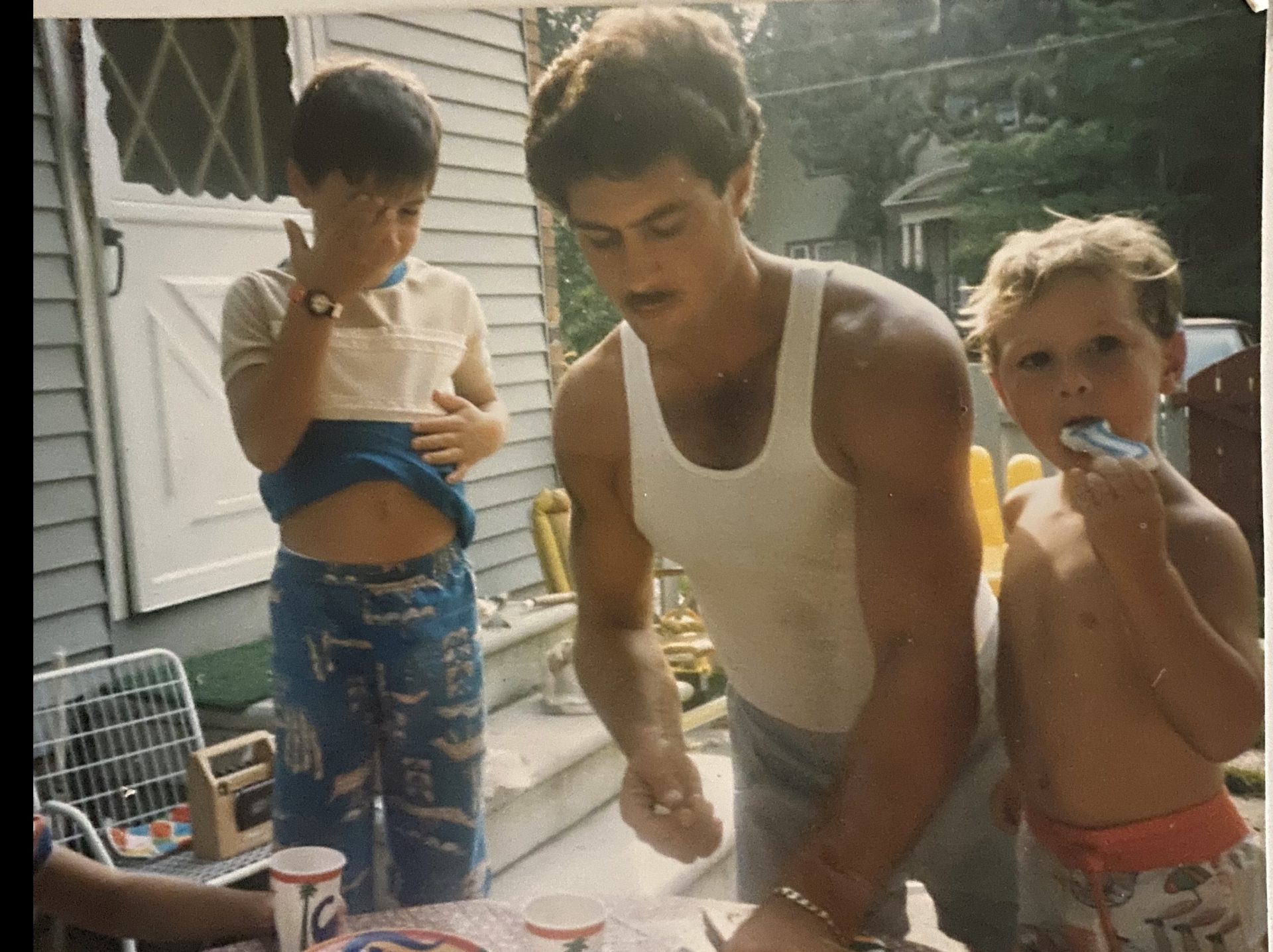 Peter ; Dad & Christian 