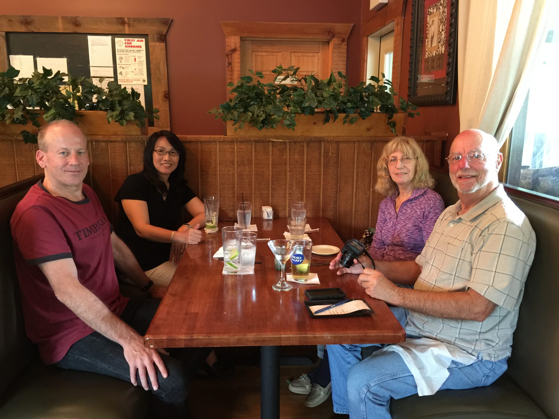 Mom, Dick, Kiko, Jeff