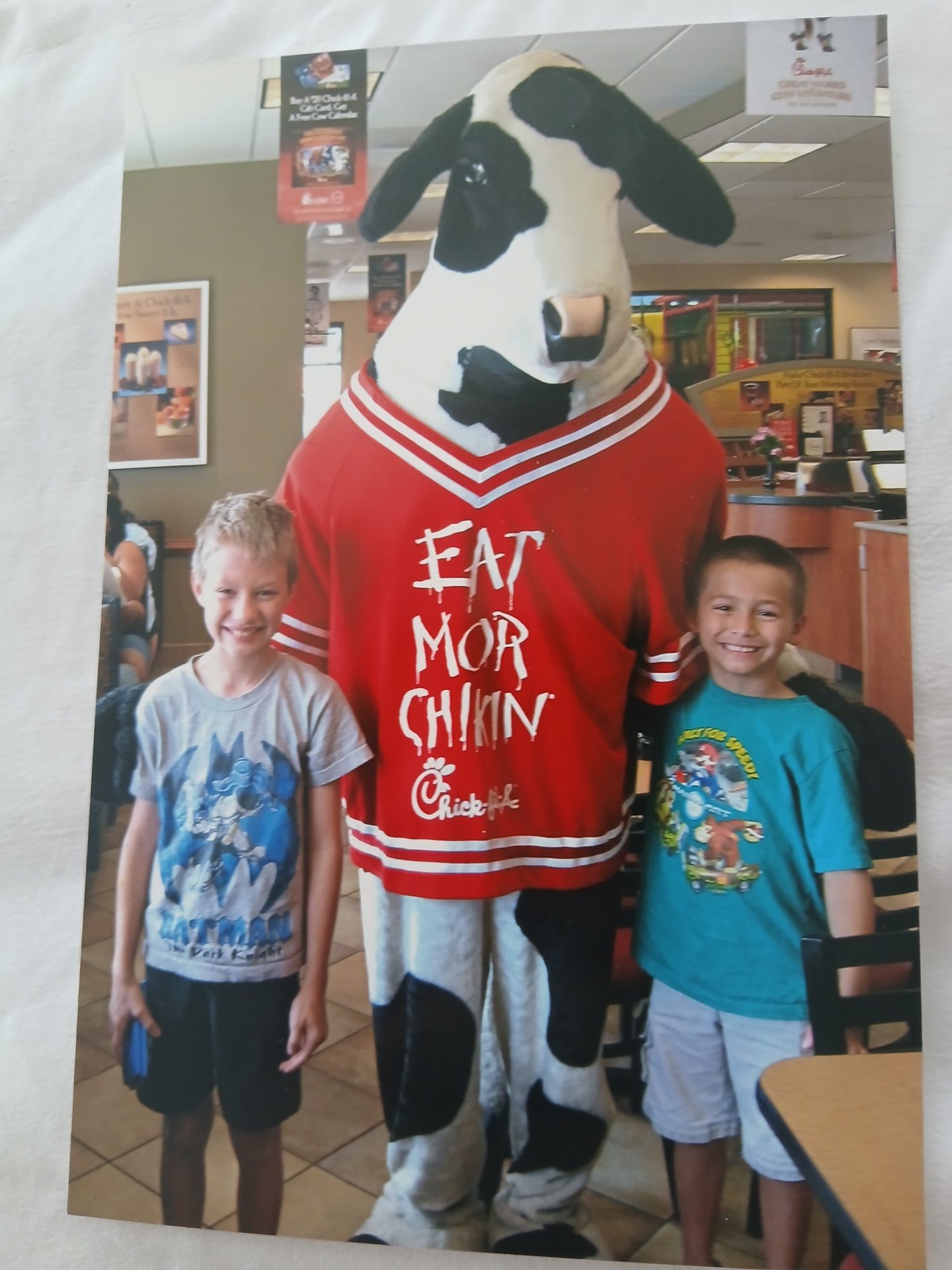 Steven & Ben (Steven's cousin) many years ago. One of my favorite pics