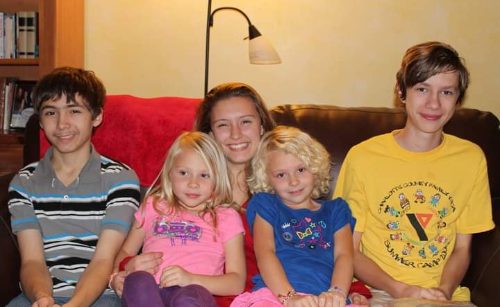 Steven, Isabel, Mia, Abby & Ben