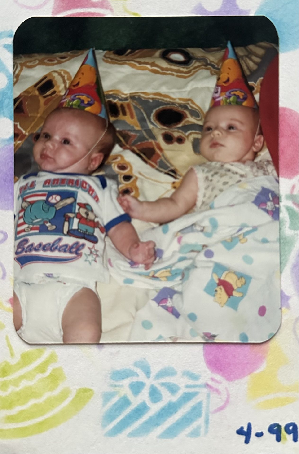 Abby & Steven, April 1999