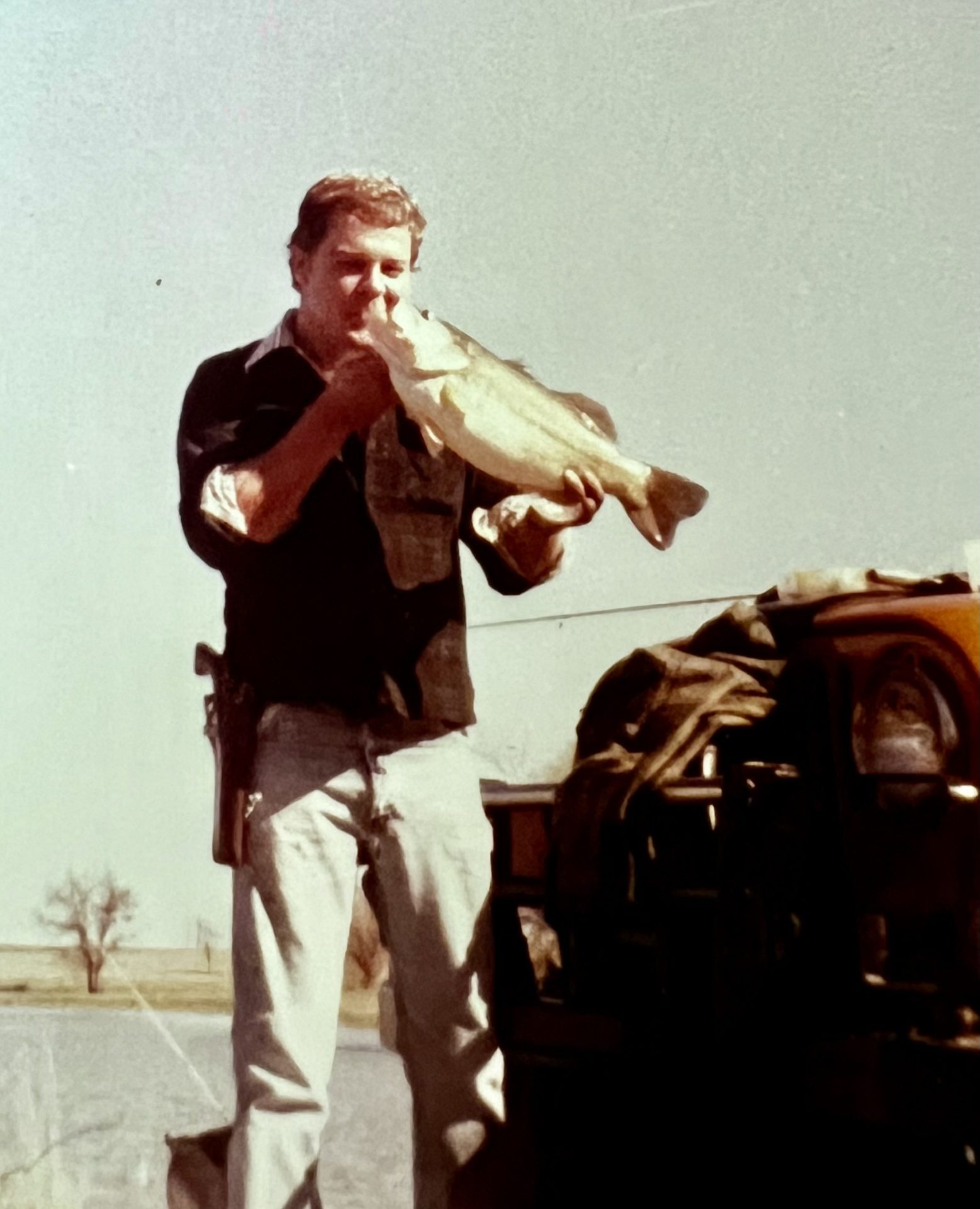 His record  7 lbs Bass Texas.