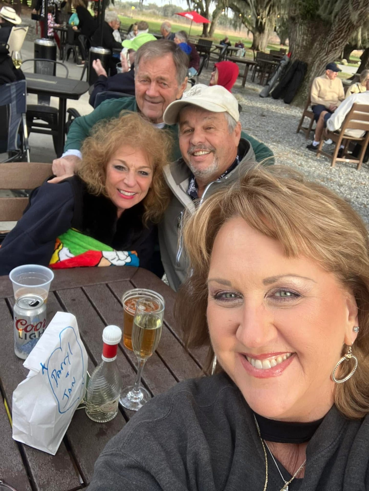 One year ago in 2024, friends just enjoying a wonderful afternoon of fun in The Villages. Today, Bob will never be forgotten as a man and friend who touched Darryl and myself in more ways than you can know. He was a true and loyal friend anyone would want in their lives and we were blessed by his friendship to us.
