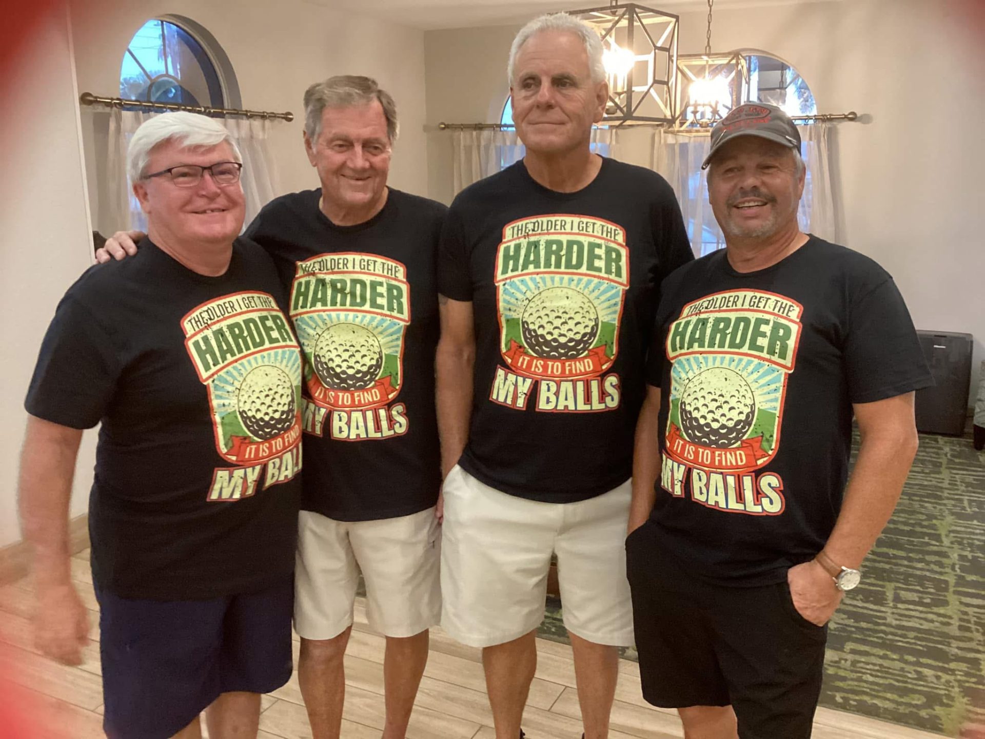 A weekend in St. Augustine…Alan, Bob, Brad, & Darryl