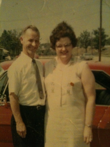 Boyd and Dorathea  July 1966