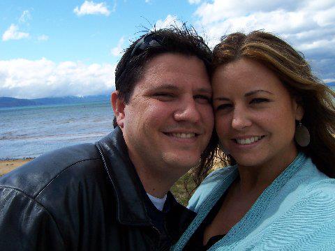 Brian and Kahlin in Lake Tahoe, CA 2005