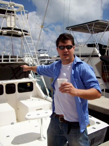 Brian at Port of Palm Beach, FL 2007