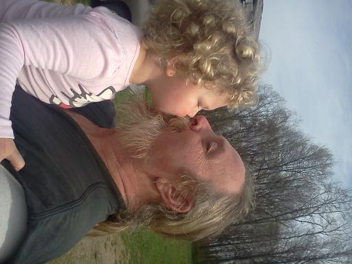 She loves her Granpa !