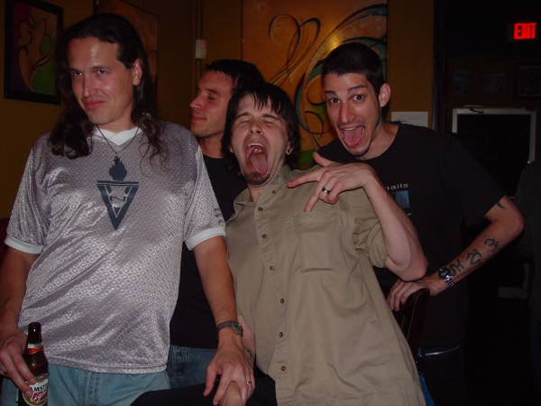 Striking a pose @Peacock Room. 2005