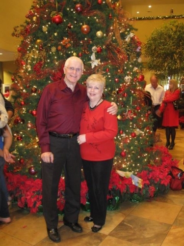 Gerald & Glenda after Christmas service at Northland Church