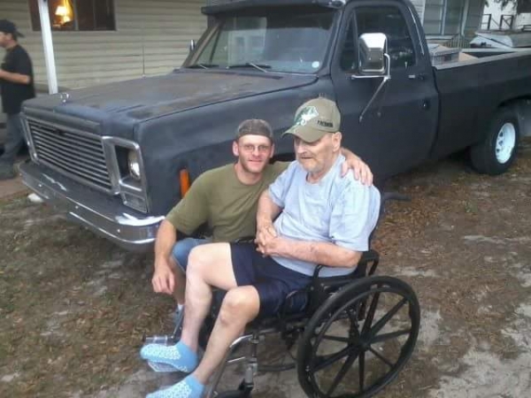 Photo of me and pawpaw