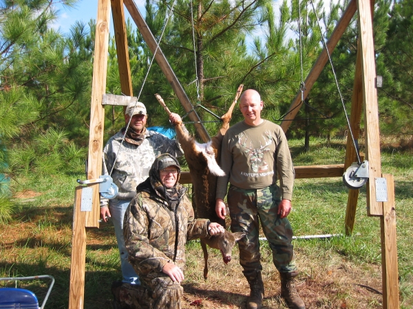 Dad, Eddie & Larry During 2007 Deer Hunting Season